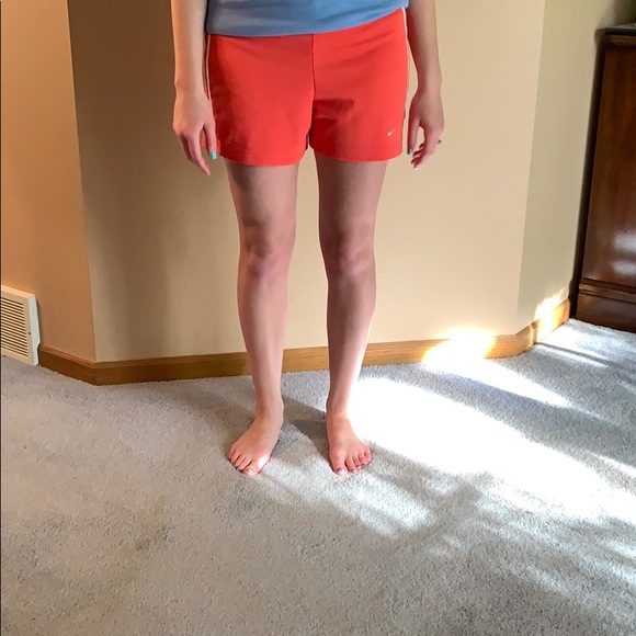 Peach Nike running shorts - Picture 4 of 4